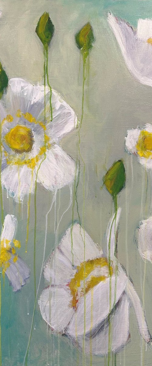 White Poppy Spring by Leah Kohlenberg