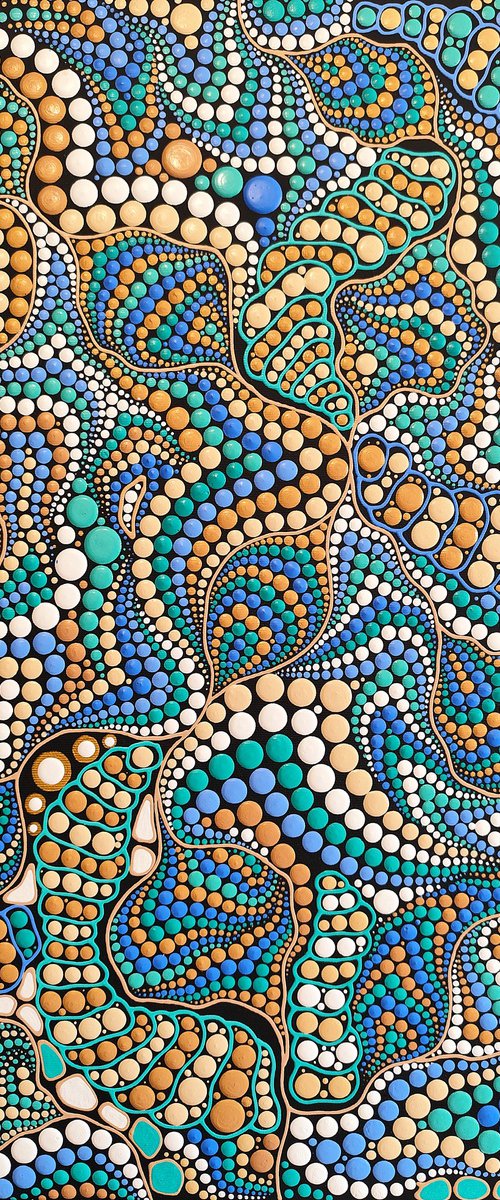Cosmic Waves by Oxana Lazari