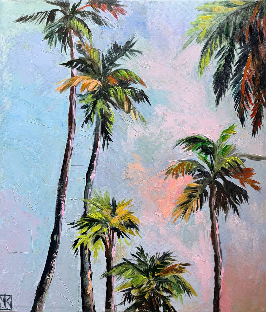 Gentle Tropical Wind By Maria Kireev, 24 X 28, Artwork For Sale On Artfinder