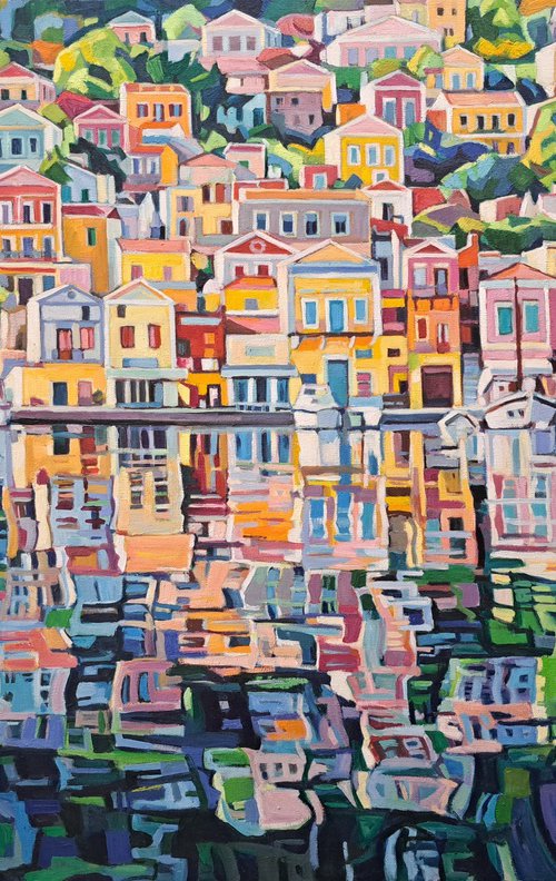 Symi in the mirror by Maja Đokić Mihajlović