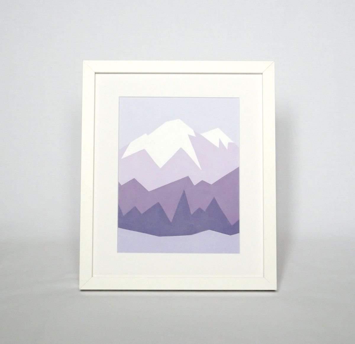 Mount Rainier Alpenglow. by Zoe  Hattersley