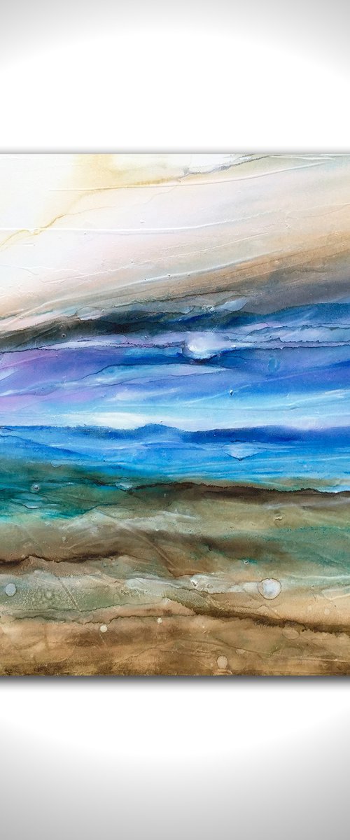 Blue Green Paradise by Carol Wood