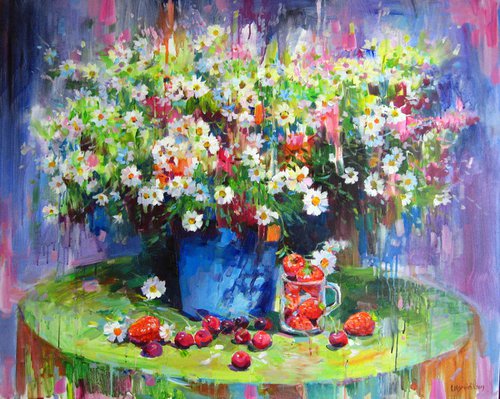 Summer bouquet by Vladimir Lutsevich