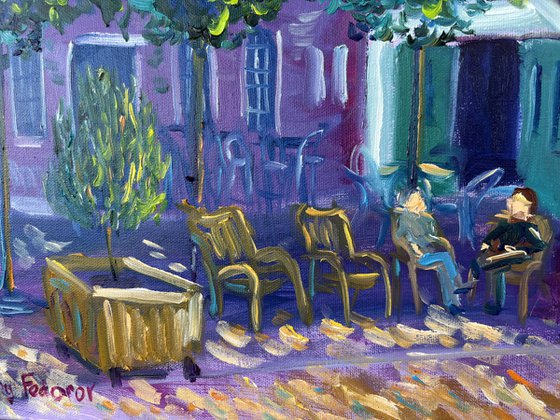 Dutch Village Cafe Terrace in Dalen