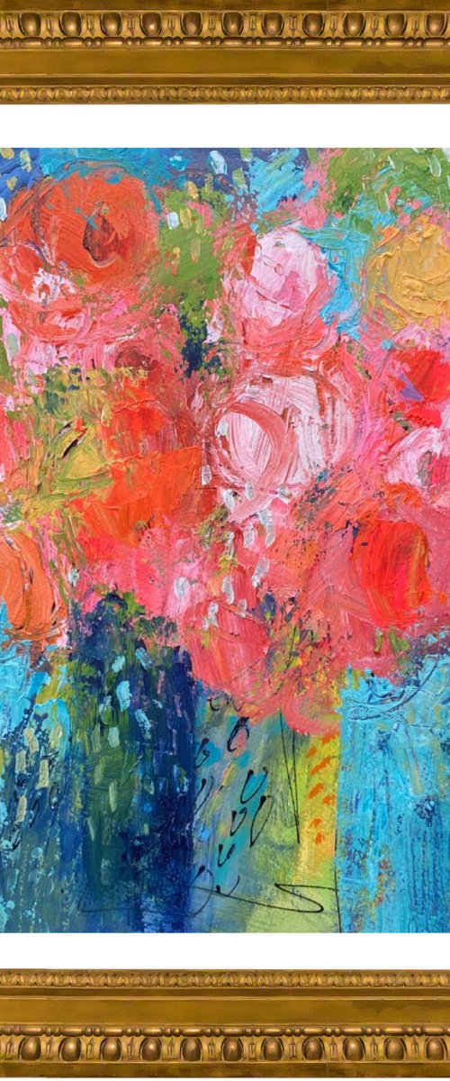 Floral Reflections III by Jan Rippingham