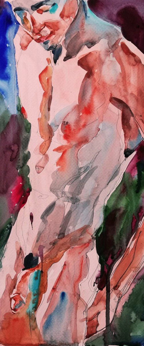 Male Nude by Jelena Djokic