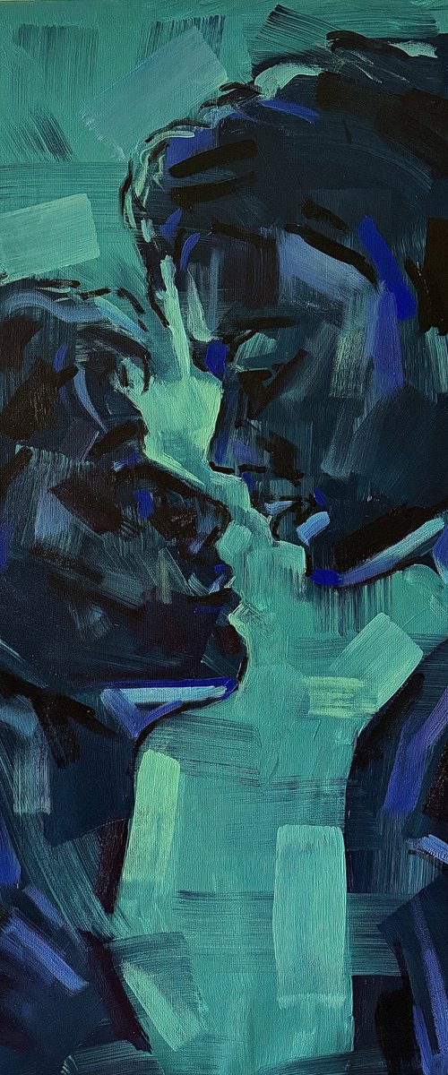 Blue lovers by Emmanouil Nanouris