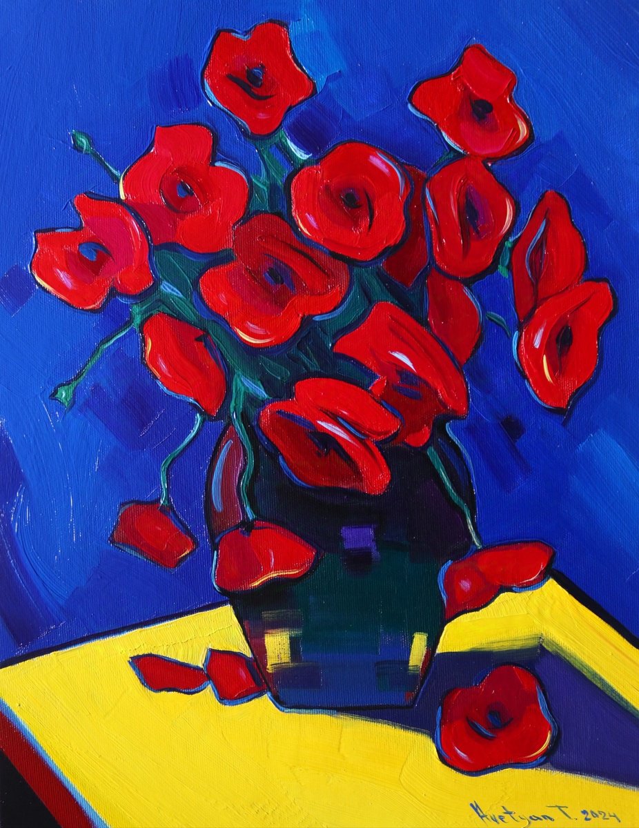 Poppies by Tigran Avetyan