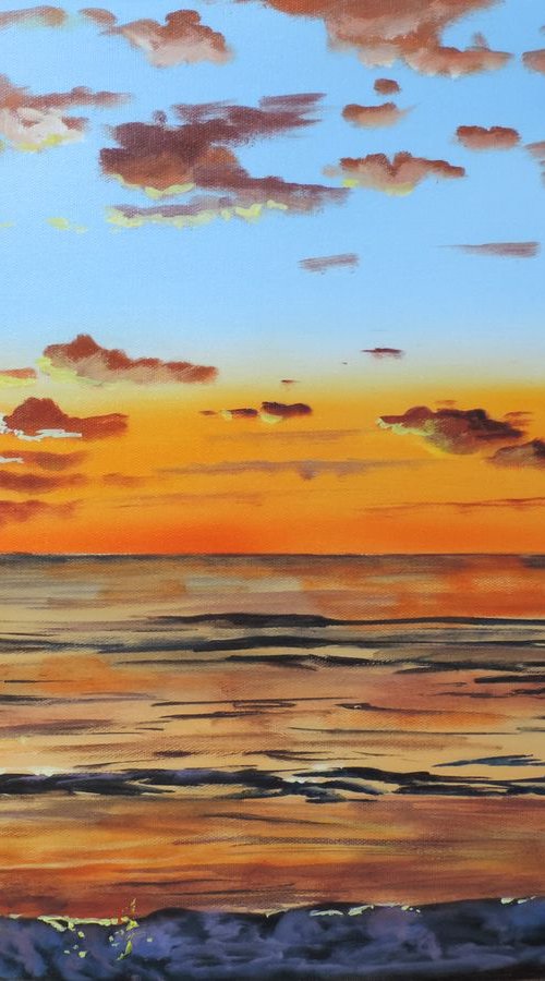 Summer sunset by Gordon Bruce