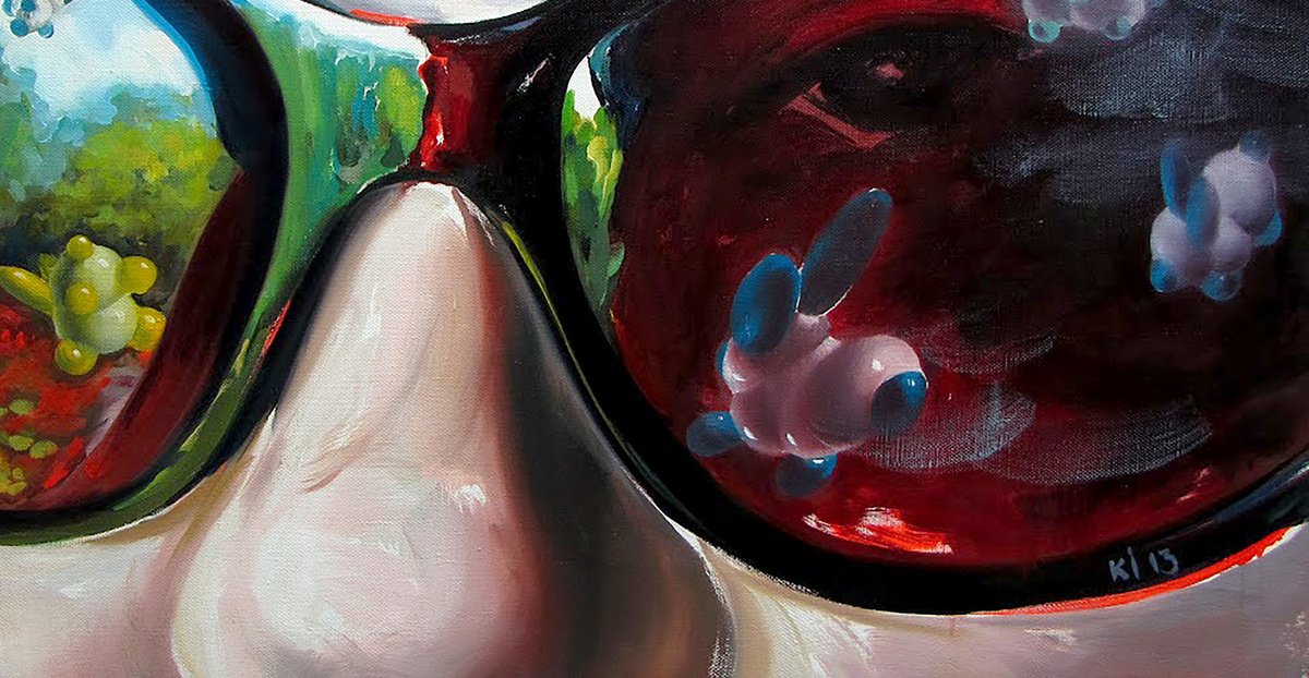 Urban And Pop Portrait Giclee Print By Igor Konovalov, 28 X 20, News, Original Artwork