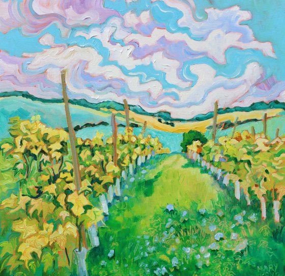 Rainy Rutland Vineyard #2