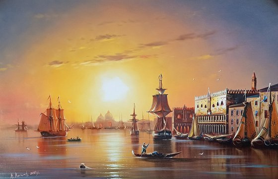 Port -1(60x90cm, oil painting)