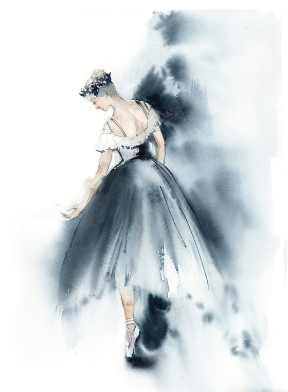 Ballerina in Blue n.7