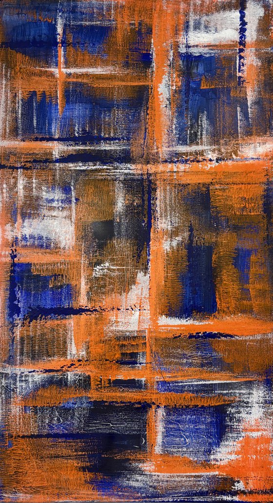 Echoes of Fire 50x90х2 cm
