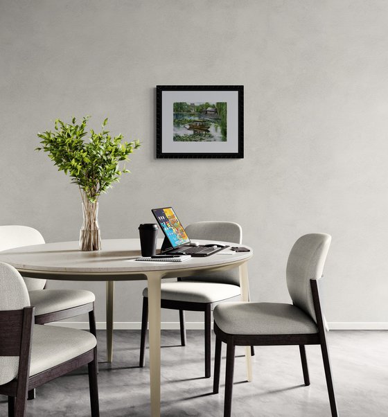 afternoon at the lake