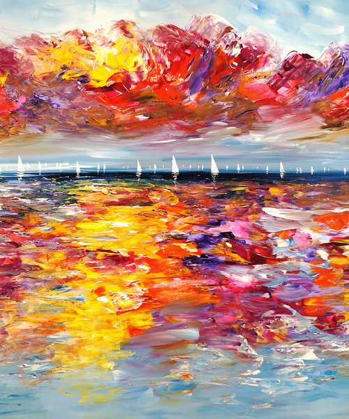 Seascape Sailing Impressions XXL 2 by Peter Nottrott
