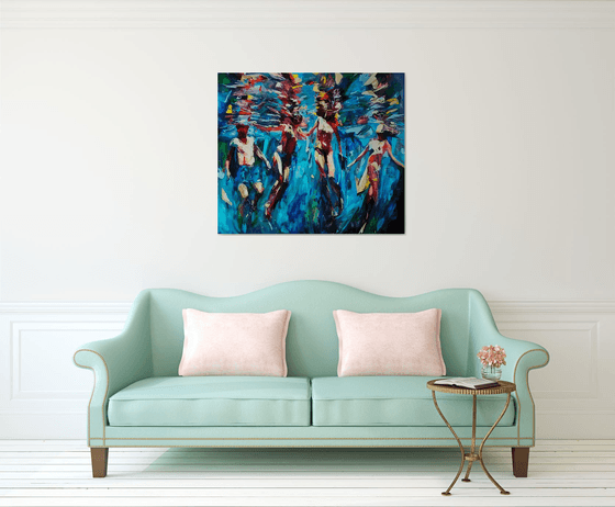 In the light of the water