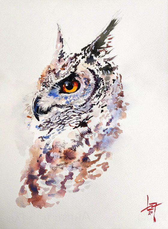 Eagle Owl portait