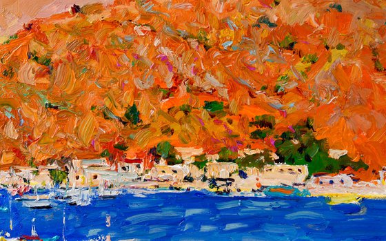 On Greek Islands. Summer