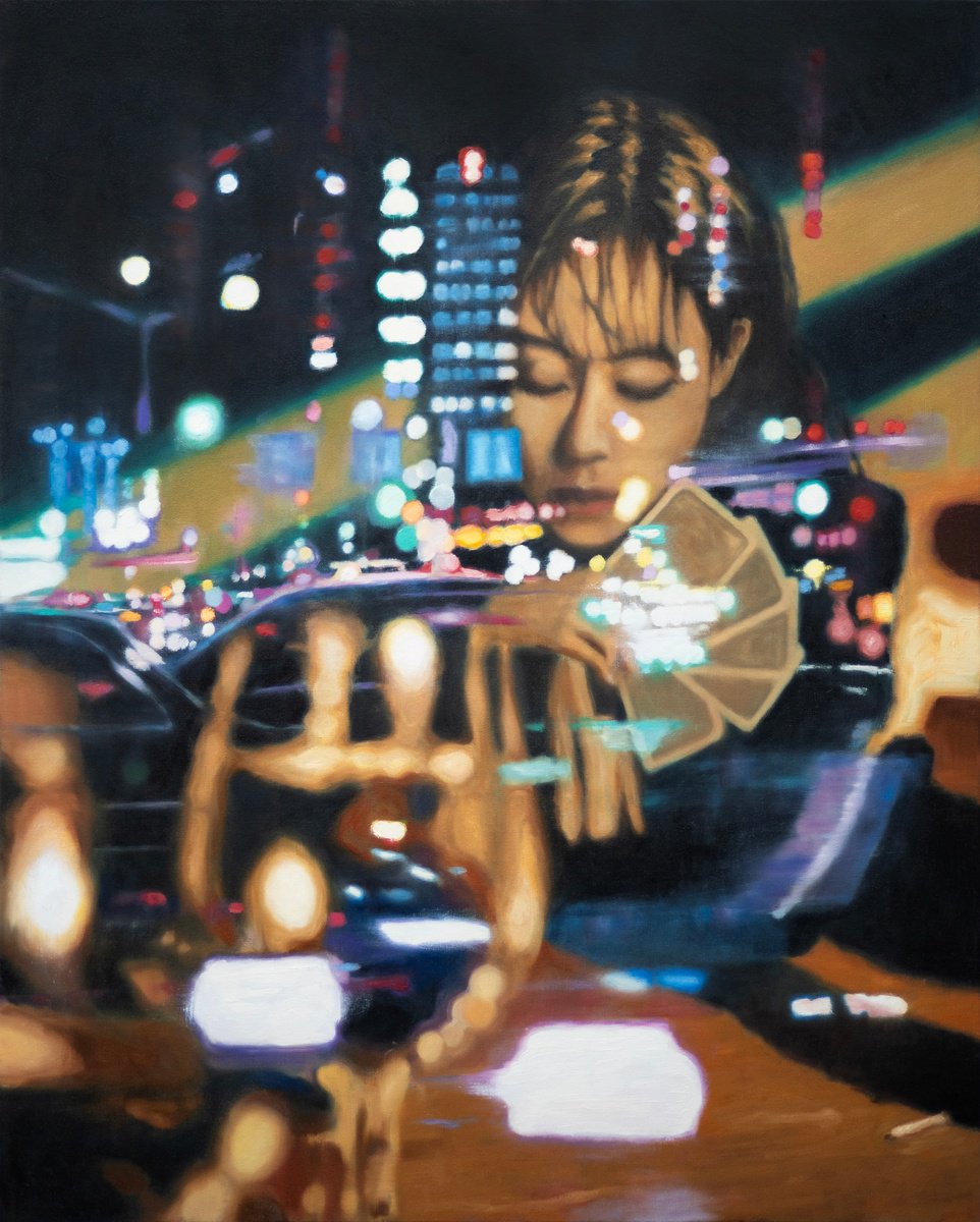 Expressive Oil Painting , Nearly Was And Almost Ran By Andrew Mcneile Jones, 32 X 40, Artwork For Sale On Artfinder