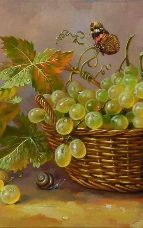 "Harmony of nature" Original art Kitchen decor by Tetiana Novikova