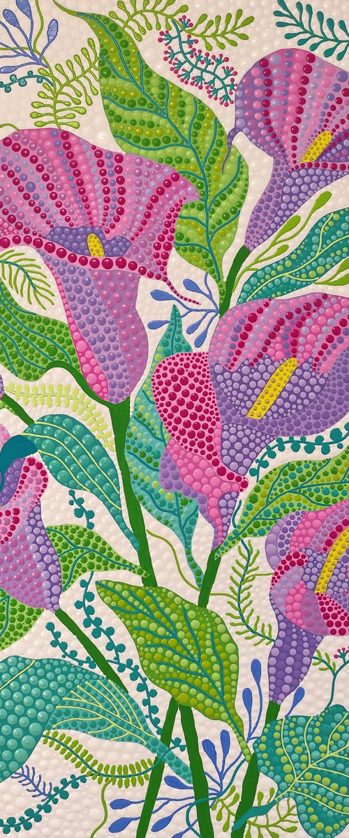 Bouquet of Lilies by Oxana Lazari