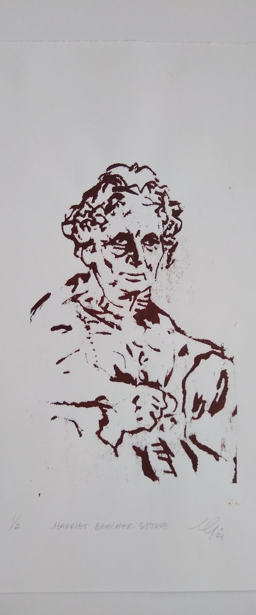 Harriet Beecher Stowe by Adam Grose MA RWAAN