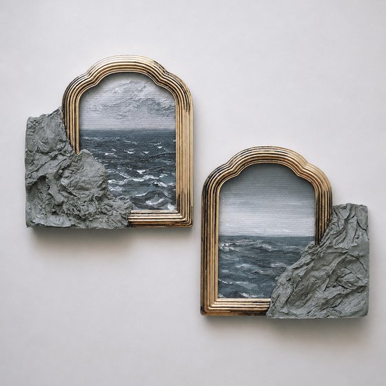 Lost Shores - Diptych