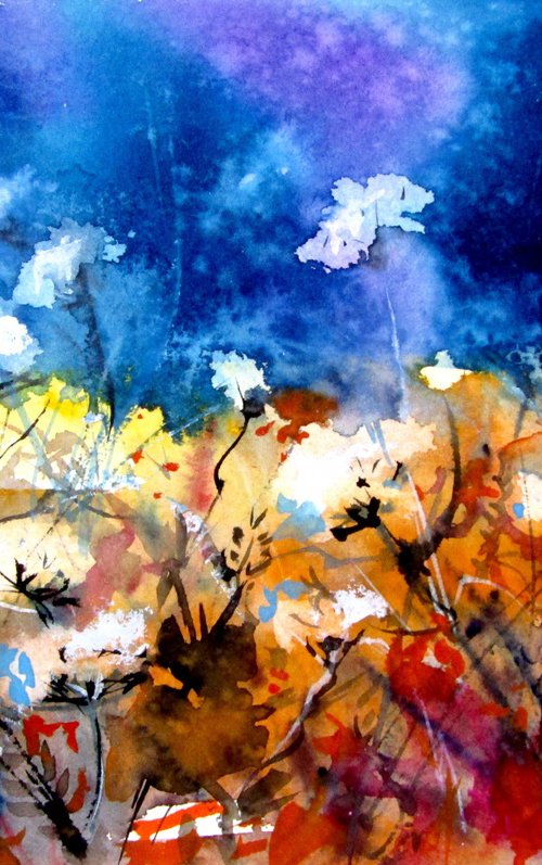 Wildflowers on the field II by Kovács Anna Brigitta