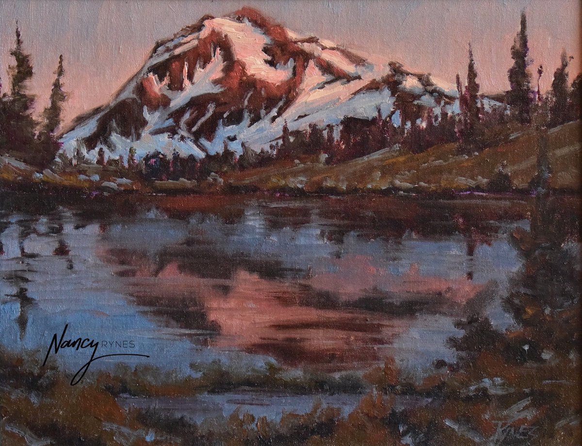 Mountain Twilight by Nancy Rynes