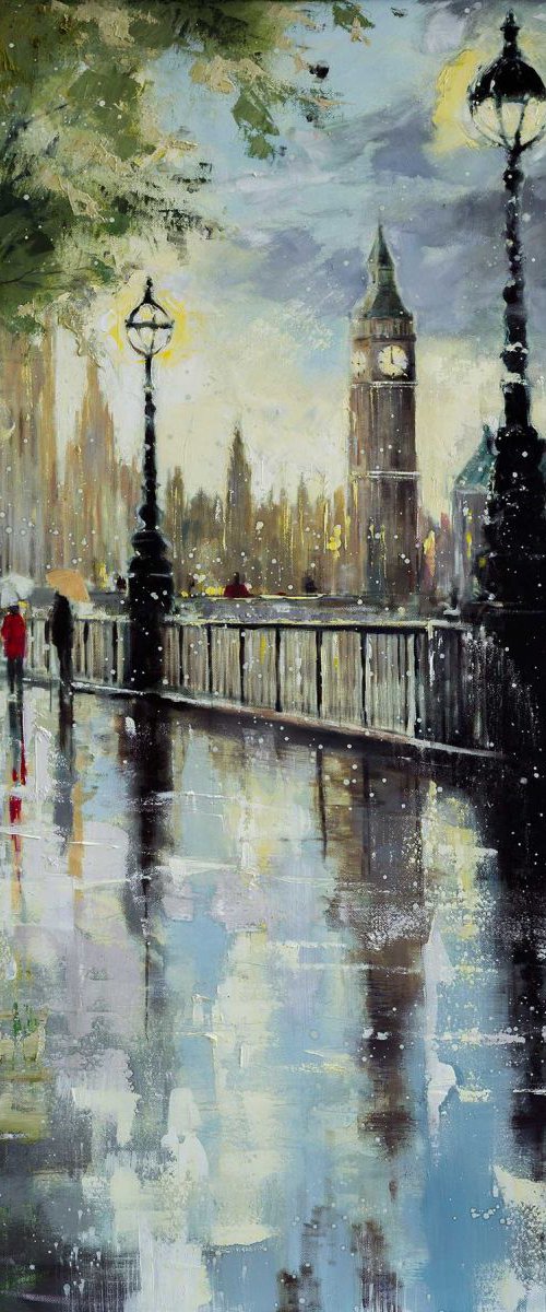 'Early Spring at Westminster' by Ewa Czarniecka