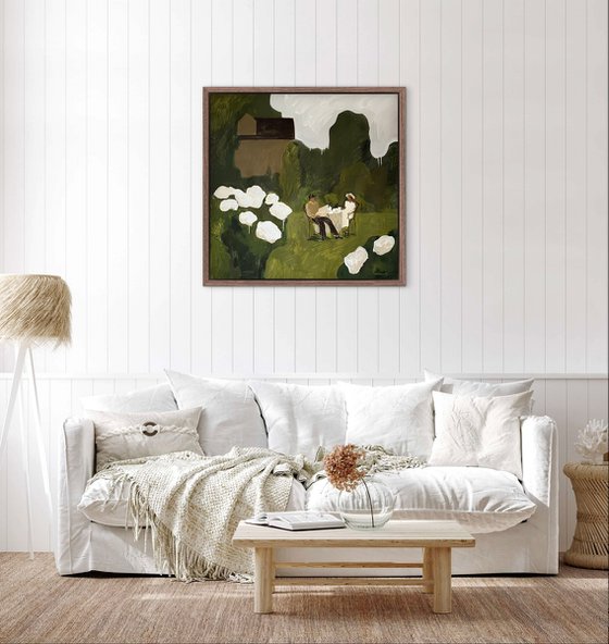 «Time of White Hydrangeas»