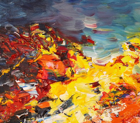 Landscape Evening Clouds D 1