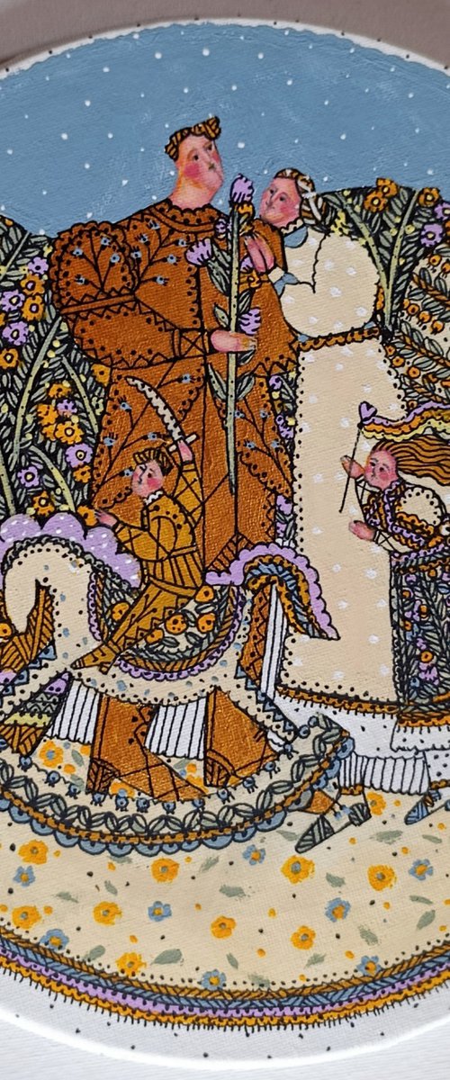 Our dad is a knight. by Tetiana Osadchuk