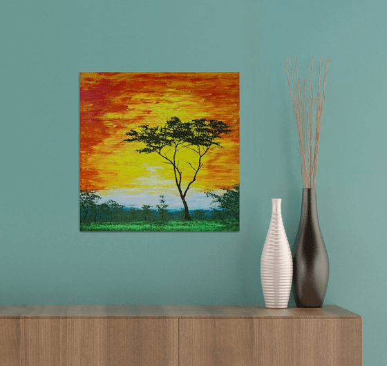 Sunny tree