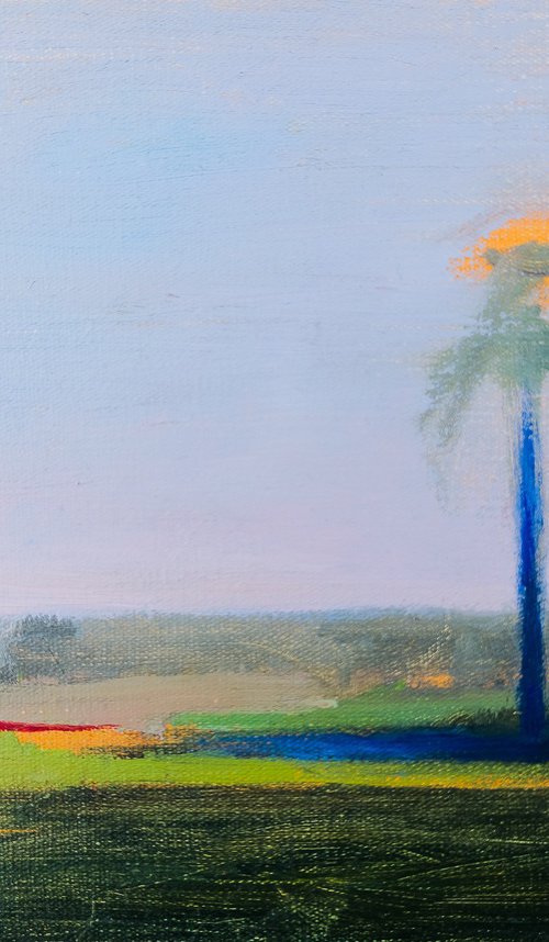 Electric Pole and a Tree, Colours by Eliza Kołodziej