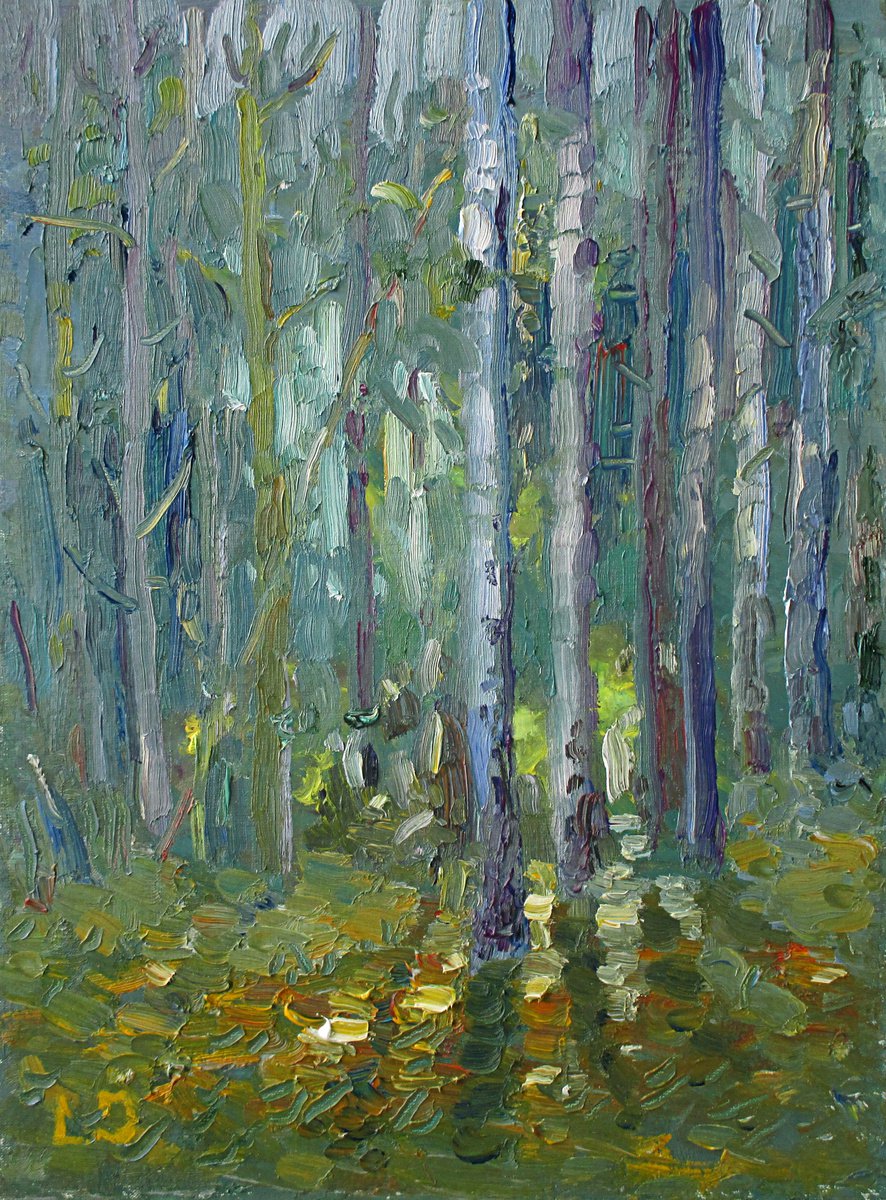 In the mystical forest by Liudvikas Daugirdas