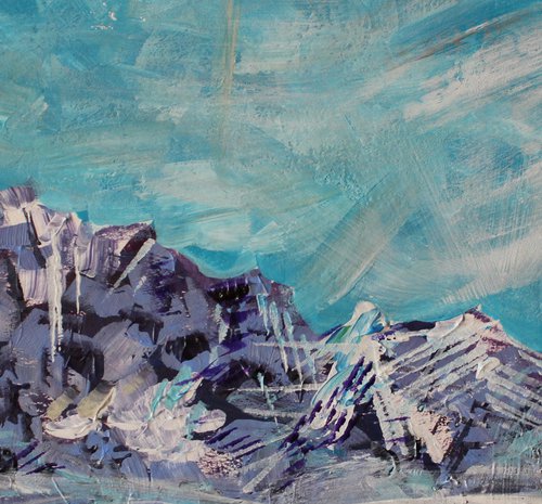 Alpine Peaks by Julia Preston
