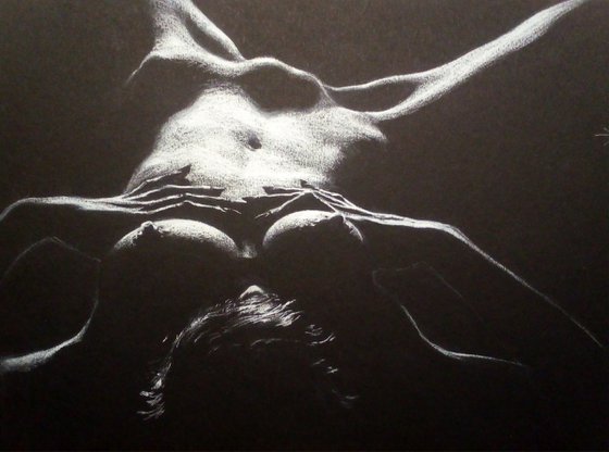 Nude noir #276 (29X21)cm