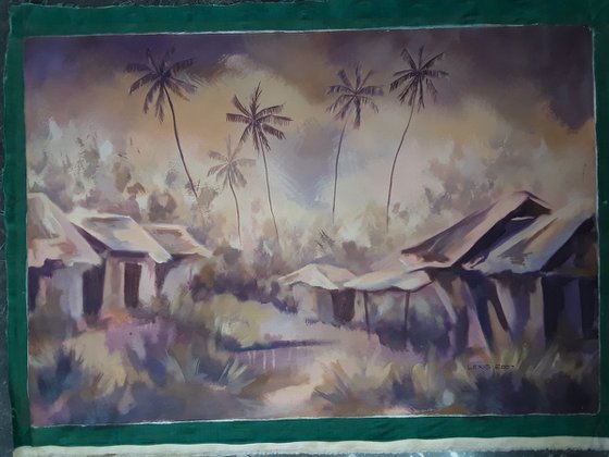 Beauty in Ashes Landscape painting