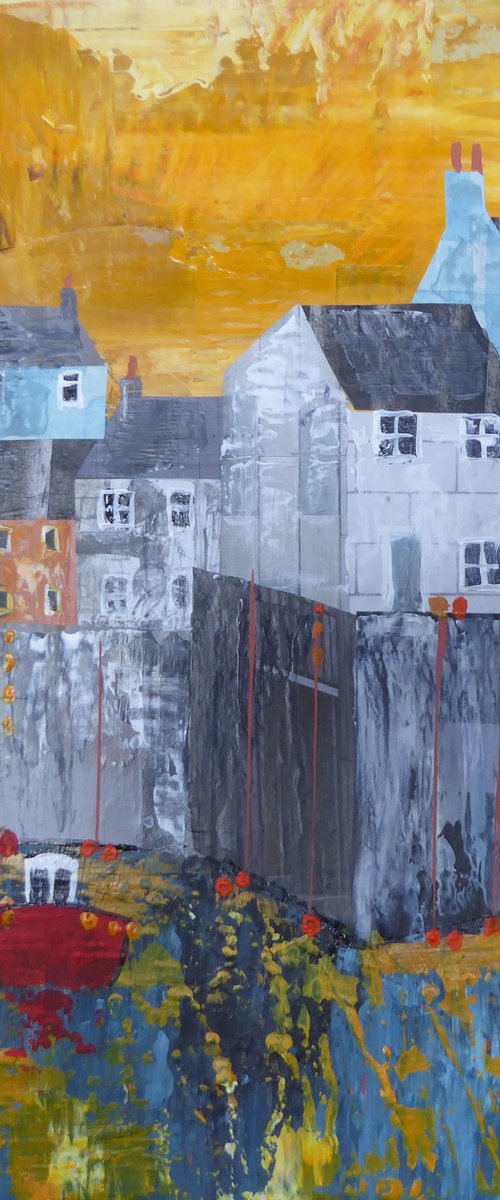 Polperro Textures by Elaine Allender