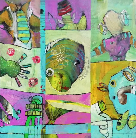 Abstract fragments 8
