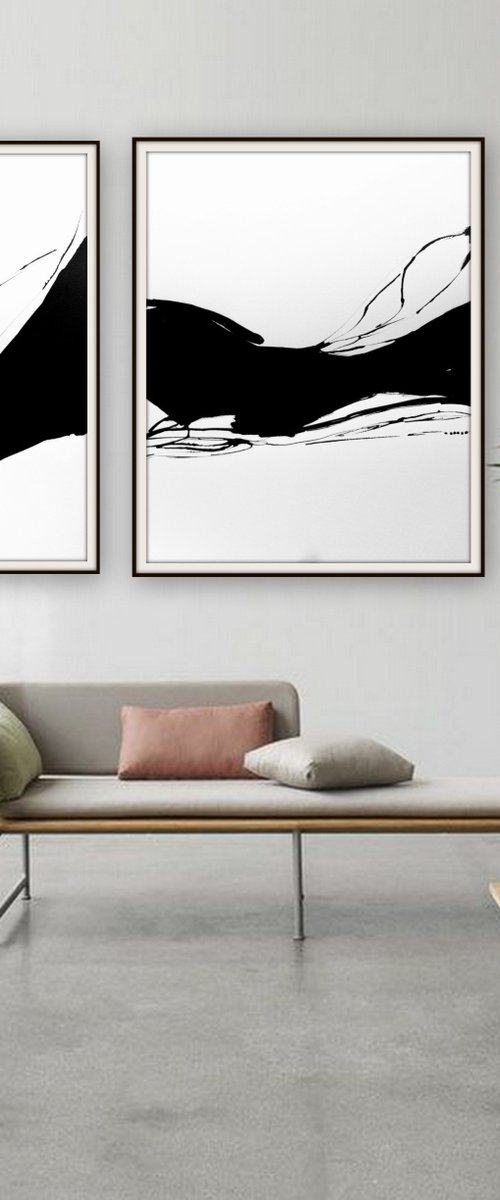 Abstract artwork by Nadia Moniatis