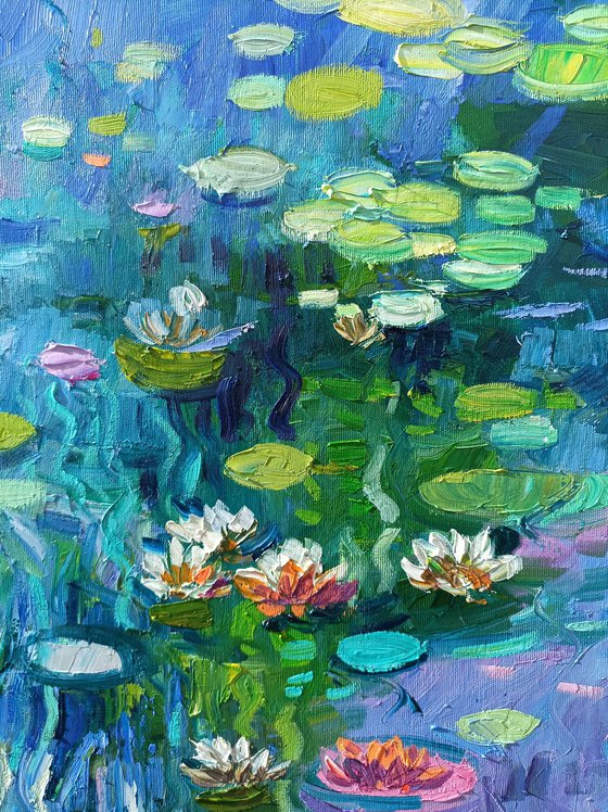 Mine water lilies