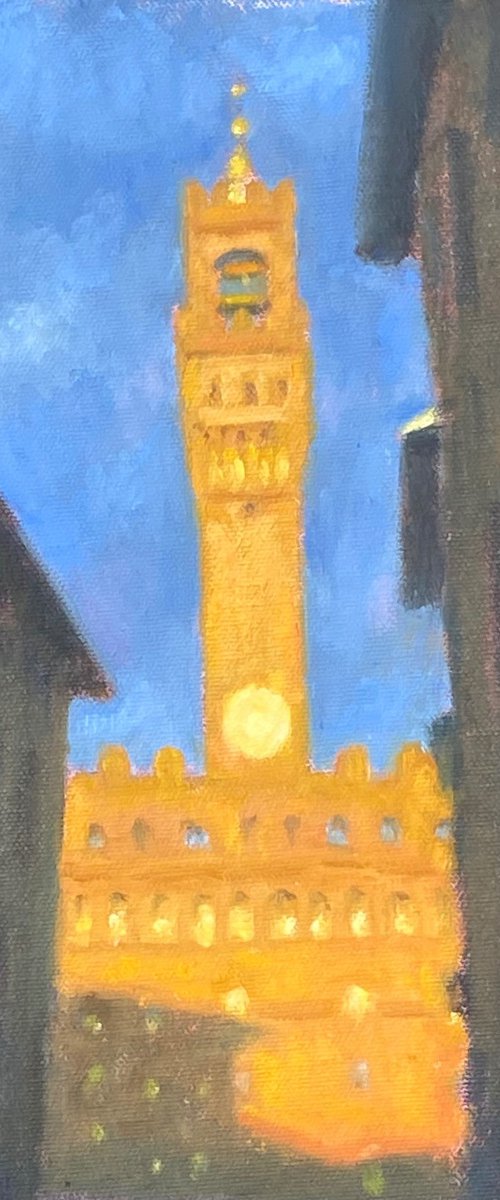 Palazzo Vecchio Sunset by Michael Gillespie