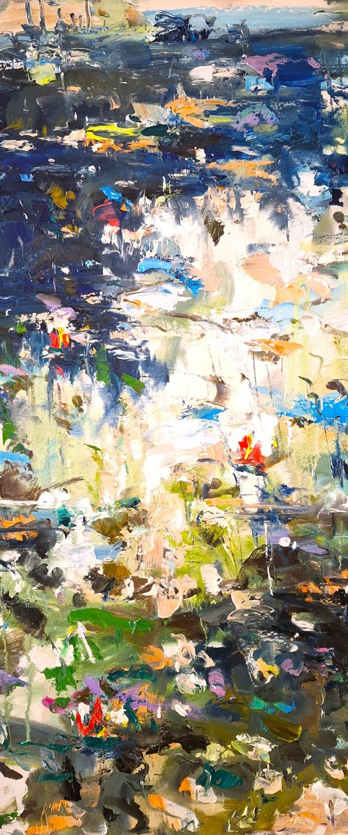 Water Lilies Breathing Light by Andrej  Ostapchuk