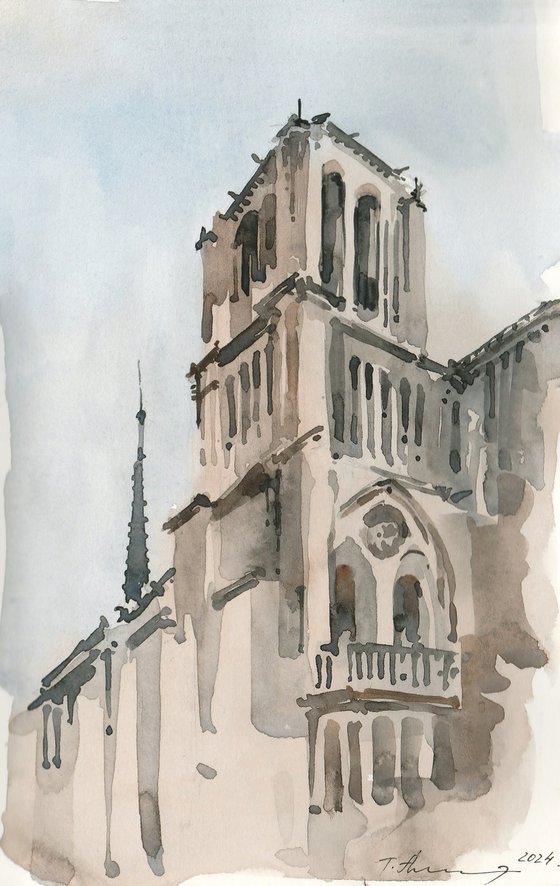 Notre-Dame de Paris, France.
