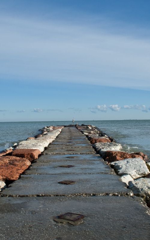 Pathway in the Sea by Bruno Paolo Benedetti