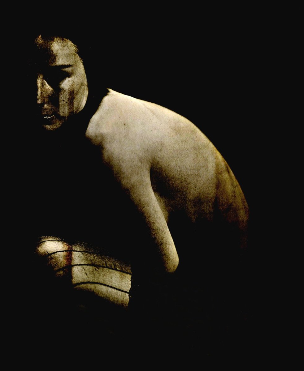 Surrealistic Portrait Giclee Print By Philippe Berthier, 20 X 24", Trois....., Original Artwork