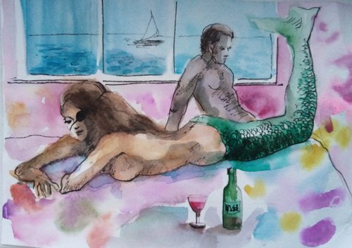 Mermaid's Dream 2 by Oxana Raduga